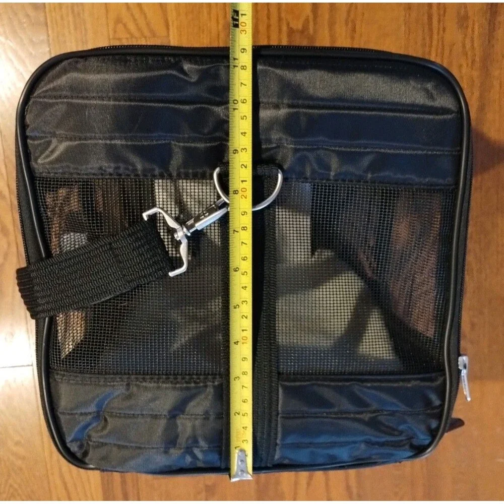 Sherpa Original Deluxe Travel Pet Carrier, Dog Cat Airline Approved Black, Large